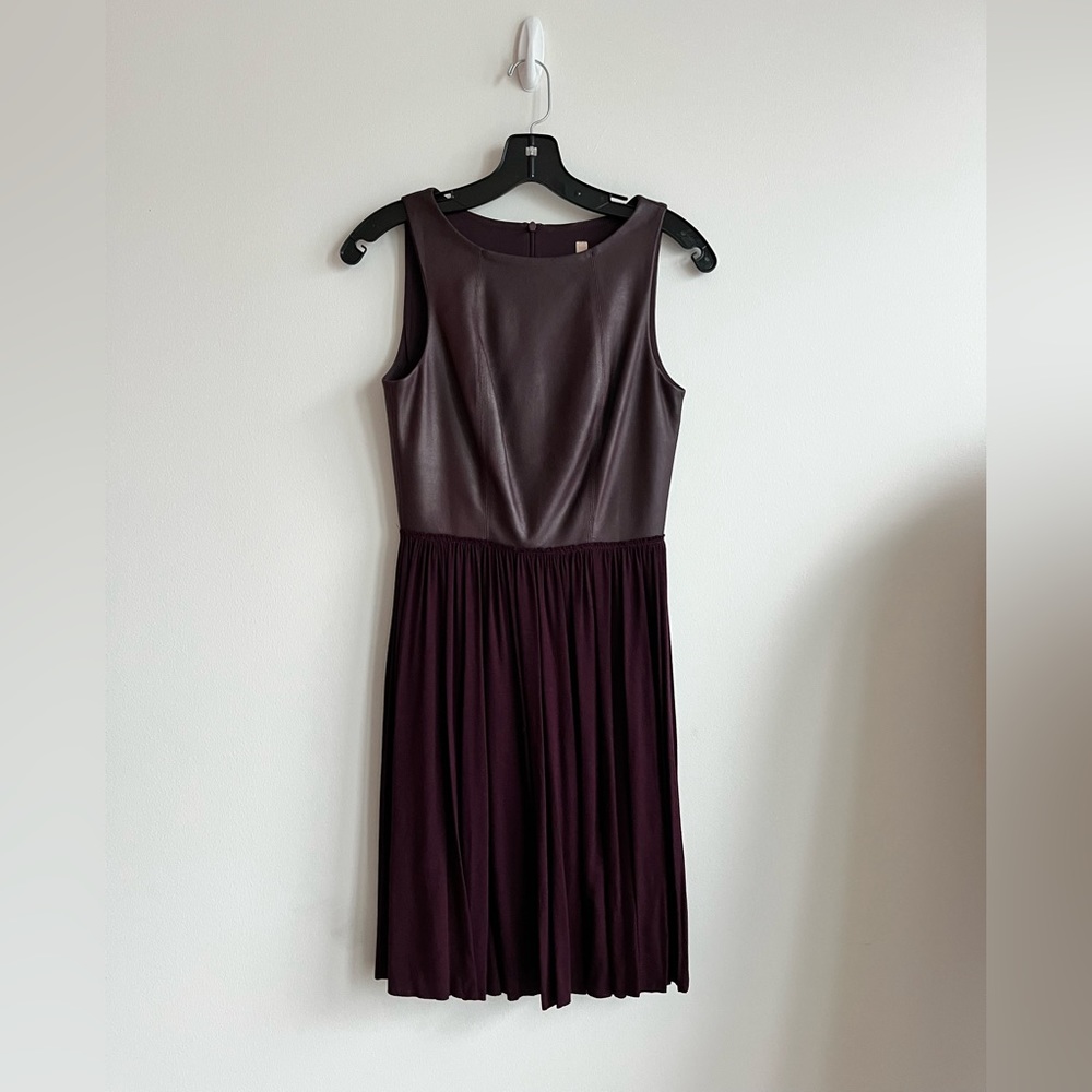 Anthropologie Bailey 44   burgundy dress